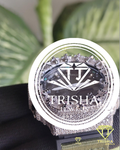 นาฬิกาฮิปฮอปสุดพิเศษ Jesus King ประดับเพชร VVS Moissanite เงินแท้ 925 ดีไซน์โดดเด่น - Product Image 6