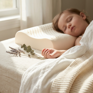 Almohada Ergonómica para el Cuello 100% Látex Natural, Color Sólido, Transpirable, Diseño Minimalista para Ropa de Cama - Product Image 3