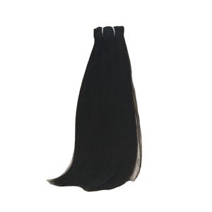 Human Hair Extension Straight Wholesale Price 100% Unprocessed Raw Virgin Hair Straight Single Donor Cuticle Aligned Hair - Product Image 1