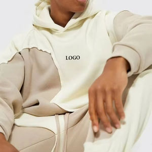 Nouveaux ensembles de survêtements décontractés pour hommes, élégants, à capuche, respirants, coupe classique, deux pièces, en vente - Product Image 5