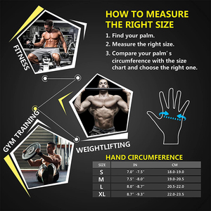 Premium Weightlifting Gloves for Men and Women with Adjustable Wrist Support Anti Slip Grip and Padded Palm - Product Image 3