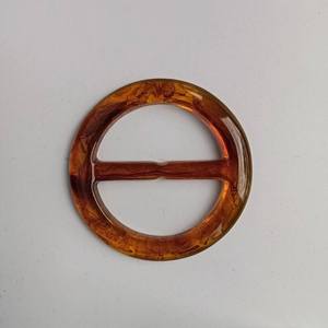 Classic Resin Buckle Oval Shape Light Brown High Quality <b>Bag</b> <b>Accessories</b> - Product Image 6