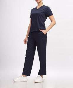 Oferta Especial: Conjuntos de Uniformes Médicos Personalizados Unisex para Enfermeras, Monos de Poliéster y Spandex de Manga Corta para Verano, Uniformes Médicos para Hospital - Product Image 6