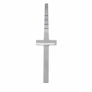 Couteau de Chisel, avec barre transversale, droit, 18,5 cm, barre transversale droite de 6 mm, instrument chirurgical pour rhinoplastie et septoplastie par Vaslcare - Product Image 1