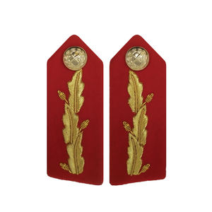 Parche de cuello bordado a mano con alambre de oro, color personalizado OEM - Product Image 6