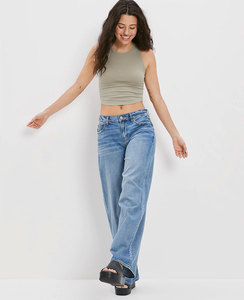 Conjunto de Top Corto y Pantalones Cortos a Cuadros para Mujer, Verano 2026, Transpirable, de Algodón, con Logotipo Personalizado Bordado, Decoración de Logotipo Acanalado, Ropa Informal - Product Image 5