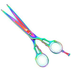 Ciseaux de Salon de Coiffure de Qualité Supérieure, Ciseaux de Coupe Droits pour Barbiers, Design Unique, Ciseaux de Salon Personnalisés - Product Image 4