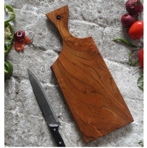 Planche à découper rectangulaire en bambou, planche à découper pour pizza, planche de service, planche à découper antibactérienne pour la cuisine à domicile, grande taille - Product Image 6