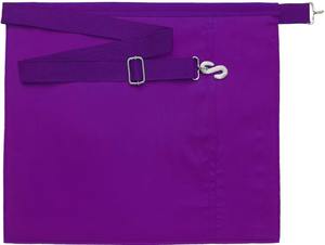 Delantal Masónico Premium York Rite con Borde Morado, Regalia Masónica, Ceremonia, Logia, Capítulo, Ropa Formal - Product Image 2