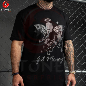 เสื้อยืดดีไซน์เนอร์ Goodspeed เสื้อผ้าผู้ชาย แฟชั่นฮิปสเตอร์ฤดูร้อน เสื้อยืดลายกราฟิก สตรีทแวร์ วินเทจ ล้างสีดำ - Product Image 5