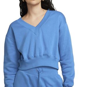 Nuevas llegadas Jersey de lana de algodón 100% de alta calidad para mujer Sudadera con capucha personalizada de peso pesado French Terry No String Essentials 2024 - Product Image 1