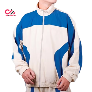 Chaqueta cortavientos de color sólido, cómoda, a precio económico, de alta calidad e impermeable para hombre. - Product Image 1