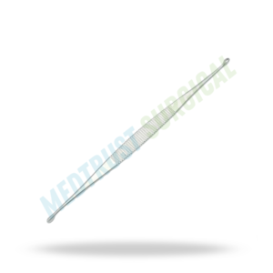 Cureta ósea Williger de 6 pulgadas (15.25 cm), instrumento quirúrgico ortopédico para desbridamiento y curetaje óseo fino. - Product Image 3