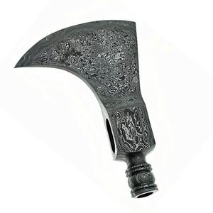 หัวขวานโทมาฮอว์กเหล็กดามัสกัสพรีเมียม 200 ชั้น สำหรับล่าสัตว์และเอาตัวรอด พร้อมด้ามไม้ลายบิดเกลียวสุดพิเศษ ขายส่ง ลดราคาปี 2025 - Product Image 4