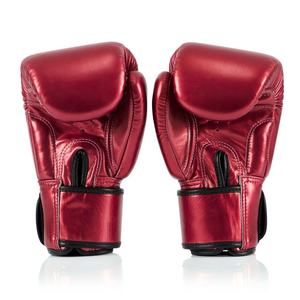 Guantes de Boxeo de Marca Privada, Nuevo Modelo, de Cuero PU, para Muay Thai, MMA, Entrenamiento, Sparring, Guantes de Boxeo Metálicos - Product Image 3
