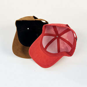 Gorra de Gamuza Personalizada Unisex OEM ODM Gorra de Béisbol1 - Product Image 2