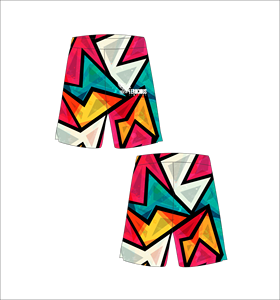 Ferocious Clothing Men s Geometric Pattern Board <b>Shorts</b> Quick Dry Elastic Waist Casual <b>Short</b> <b>Shorts</b> Sublimation Printed - Product Image 1