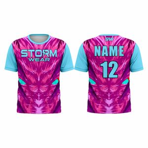 Camiseta Deportiva Sublimada con Impresión Personalizada, Fabricante de Uniformes de Equipo OEM, Jersey de Manga Corta, Camiseta Sublimada de Alto Rendimiento - Product Image 6