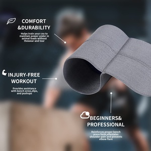 Correa elástica resistente con logotipo personalizado, prensa de banco, tirachinas, Mangas de codo, tirachinas/asistencia para levantamiento de pesas, asistencia de tracción elástica - Product Image 5