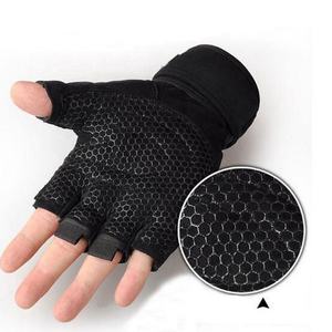 Cycling <b>Gloves</b> Half Finger <b>Weight</b> Lifting <b>Gloves</b> Custom Made Own Logo Fitness <b>Training</b> Workout Gym <b>Gloves</b> - Product Image 1