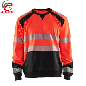 Nueva Llegada 2026 Sudadera para Hombre al por Mayor, Cuello Redondo, Reflectante de Alta Visibilidad, Sudadera de Invierno para Mujer, Forro Polar, Lisa, de Alta Visibilidad - Product Image 5