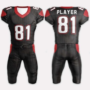 Uniforme de Fútbol Americano con Diseño Personalizado, Uniformes Clásicos de Fútbol Americano con Jersey de Cuello en V y Pantalones Ajustados - Product Image 3