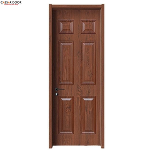 Porte en bois du Vietnam, finition moderne, contreplaqué massif, isolation phonique, pour appartement, salon, chambre, portes en polymère, garantie 3 ans - Product Image 1