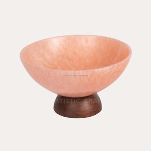 Bol à incrustation en bois et résine de style japonais Bol de service jetable en incrustation d'os de nouveau style Fournisseur d'usine Prix Plats Assiettes - Product Image 6