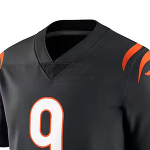 Maillot de football américain de haute qualité à prix raisonnable, manches courtes, unisexe, 100% polyester, séchage rapide, respirant, fabriqué au Pakistan - Product Image 5