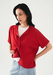 Camisas de Cuello Completo con Botones para Mujer, Ropa de Moda, Color Liso, Cierre de Botones, Diseño con Puños, Blusa, Camisa de Mujer - Product Image 4