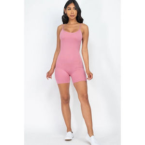 Quick Dry Women's Jumpsuits Gym Training Fitness Yoga <b>Shapewear</b> Playsuits Custom Sports Half Zip <b>Bodysuits</b> - Product Image 2