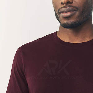 Camisetas Lisas Personalizadas para Hombre, Transpirables y Cómodas, Color Marrón, Moda para Exteriores, Servicios OEM y DEM - Product Image 4