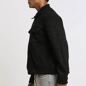 Chaqueta Bomber de Gamuza para Hombre con Logotipo Personalizado, Estilo Vintage, Fabricada con Piel de Camello, Chaqueta Varsity de Gamuza para Invierno - Product Image 2