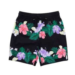 Shorts de plage décontractés pour hommes, séchage rapide, légers, taille extensible, en polyester, pour les voyages et les sports en plein air - Product Image 4