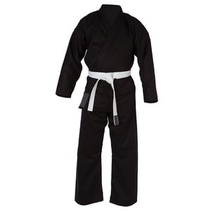Tenue d'arts martiaux couleur unie personnalisable avec logo, idéale pour le karaté, le sport et la compétition – Vêtement de combat pour l'entraînement – Meilleures ventes - Product Image 3