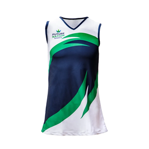 Uniformes de Netball Personalizados de Verano, Cómodos, Deportivos, de Alta Calidad para Damas - Product Image 1