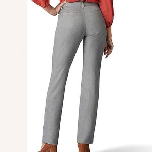 Pantalones chinos, novedad de 2025, venta al por mayor, Pantalones rectos de alta calidad, Pantalones chinos de mezcla de algodón, pantalones de Golf informales formales para mujer - Product Image 2