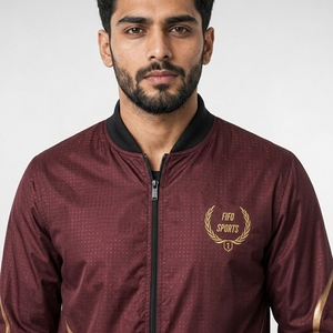 Veste en nylon résistante au vent, hydrofuge, respirante, vêtements de sport d'extérieur avec OEM, coupe-vent décontracté pour homme, léger - Product Image 5