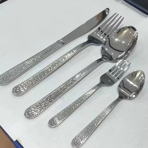 Hotel Kitchen <b>Tabletop</b> Decorative Steel Flatware Sets Dinnerware <b>mirrored</b> Cutlery Royal Look Hotel Catering Usage - Product Image 5
