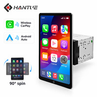 Autoradio Android universel 2 DIN 13,3 pouces avec CarPlay, navigation GPS, processeur 8 cœurs, 4G/WiFi, unité centrale double DIN