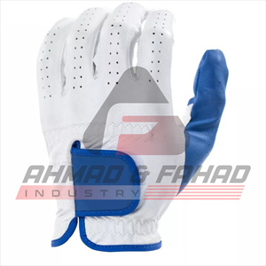 Gants de golf personnalisés avec logo pour hommes, en cuir souple, lavables, pour usage extérieur, pour adultes et gants de golf vierges - Product Image 5