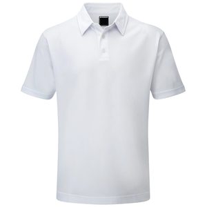 Polo à manches courtes pour homme, noir, 100% coton piqué, respirant, style décontracté, coupe classique, couleur unie, tricoté - Product Image 2