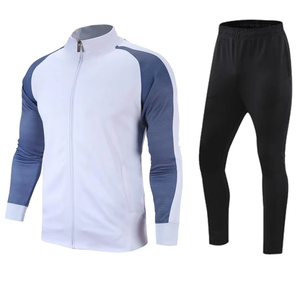 Wholesale Football Training Tracksuit <b>Men</b> Team <b>Track</b> Suit Zip <b>Jacket</b> Joggers Man Sportswear Sport Suits Jogging Set Sportswear - Product Image 5