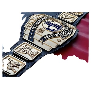 Ceintures de boxe pour arts martiaux avec logo personnalisé en gros Ceintures de lutte universelles pour championnat avec logo Equipement personnalisé - Product Image 1