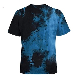 T-shirts délavés à l'acide pour hommes, imprimés sur mesure, 100% coton, t-shirt délavé à l'acide pour hommes été - Product Image 5