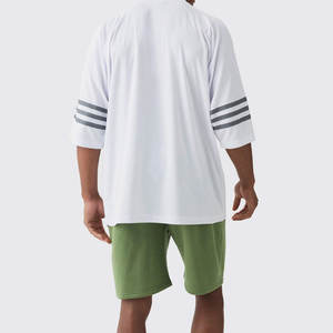 Uniforme Deportivo Personalizado de Alta Calidad, Cosido, para Hombre, Talla Grande, Manga Corta, Ropa Urbana, Uniforme de Fútbol Americano - Product Image 2