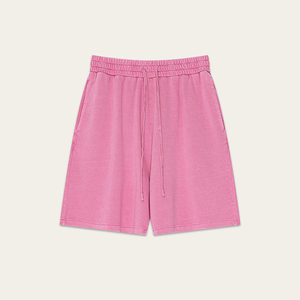 Pantalones Cortos Deportivos para Hombre, Estilo Urbano, Retro, Verano, Diseño Sólido, Impresión DTG, Tejido 100% Algodón, Transpirables - Product Image 5