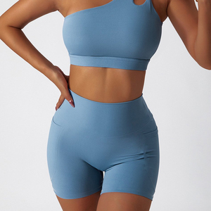 OEM Custom Womens Compression Shorts High Waist <b>Athletic</b> Gym Fitness Running Workout Sportswear Shorts Manufacturer - Product Image 6