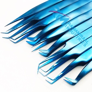 ชุดแหนบต่อขนตา RMI Shin Blue Plasma สแตนเลสสตีล ปลายเรียบละเอียด ขนาด 10 มม. สำหรับต่อขนตา - Product Image 6