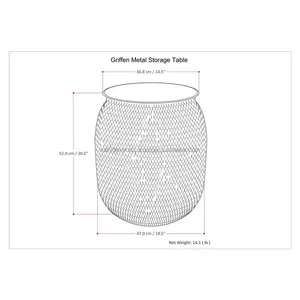 Luxury <b>Stainless</b> <b>Steel</b> Dining <b>Table</b> Handmade Round Shape Gold Finish Exporter Made by Zahid Exports home decor - Product Image 6